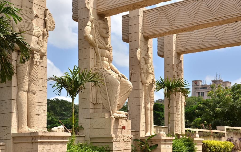 The Corinthians Resort And Club Pune Eksteriør billede The pillars of the National Museum of the Ivory Coast